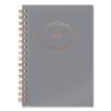 Picture of Workstyle Academic Planner, 8.5 x 5.5, Gray Gem, 2020-2021