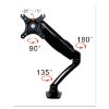 Picture of AdaptivErgo Articulating Monitor Arm, Single Monitor up to 30", Black