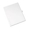 Picture of Preprinted Legal Exhibit Side Tab Index Dividers, Avery Style, 10-Tab, 63, 11 x 8.5, White, 25/Pack, (1063)