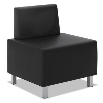 Picture of HVL860 Series Modular Chair, 25" x 25" x 30.88", Black Seat/Black Back, Silver Base