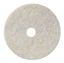 Picture of Natural White Burnishing Floor Pads, 22" Diameter, 5/Carton