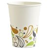 Picture of Convenience Pack Paper Hot Cups, 12 oz, Deerfield Print, 9 Cups/Sleeve, 25 Sleeves/Carton