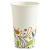 Picture of Convenience Pack Paper Hot Cups, 16 oz, Deerfield Print, 9 Cups/Sleeve, 20 Sleeves/Carton