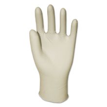 Picture of Latex General-Purpose Gloves, Powdered, Small, Clear, 4 2/5 mil, 1000/Carton