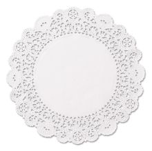 Picture of Brooklace Lace Doilies, Round, 5", White, 2000/Carton