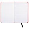 Picture of Red Casebound Hardcover Notebook, Wide/Legal Rule, Red Cover, 5.5 x 3.5, 71 Sheets