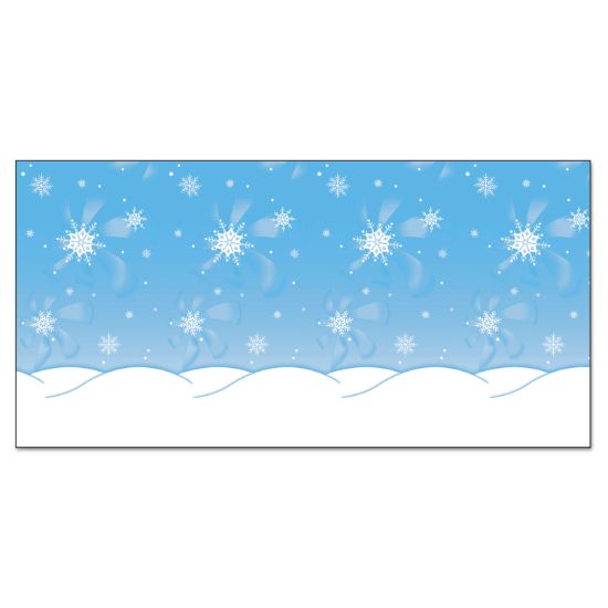 Picture of Fadeless Designs Bulletin Board Paper, Winter Time Scene, 48" x 50 ft.