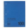 Picture of DuraPress Cover Notebook, 1 Subject, Medium/College Rule, Assorted Color Covers, 11 x 8.5, 100 Sheets