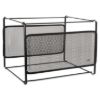Picture of Mesh File Frame Holder, Letter Size, 11.38" Long, Black