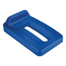 Picture of Slim Jim Paper Recycling Top, 11.52 x 20.43 x 6.01, Blue