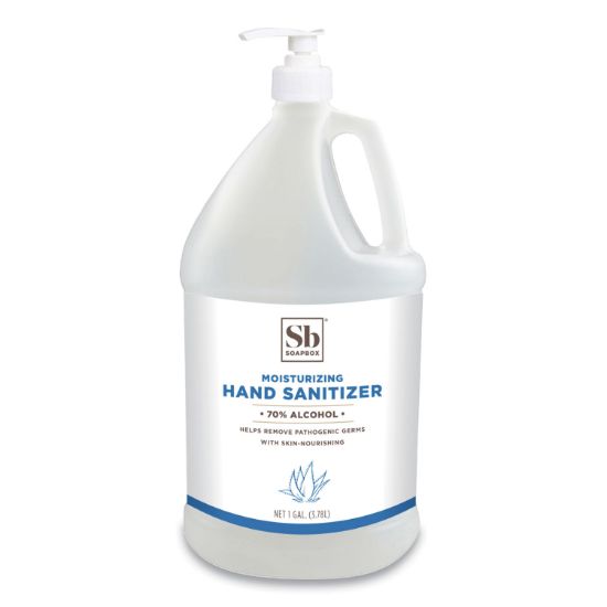Picture of 70% Alcohol Scented Gel Hand Sanitizer, 1 gal Pump Bottle, Citrus, 4/Carton