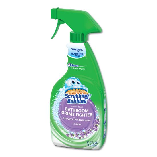 Picture of Bathroom Grime Fighter, Lavender Scent, 32 oz Spray Bottle, 8/Carton