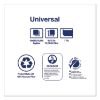 Picture of Universal Tall Fold Dispenser Napkins, 1-Ply, 6 x 13.5, Natural, 625/PK, 16PK/CT